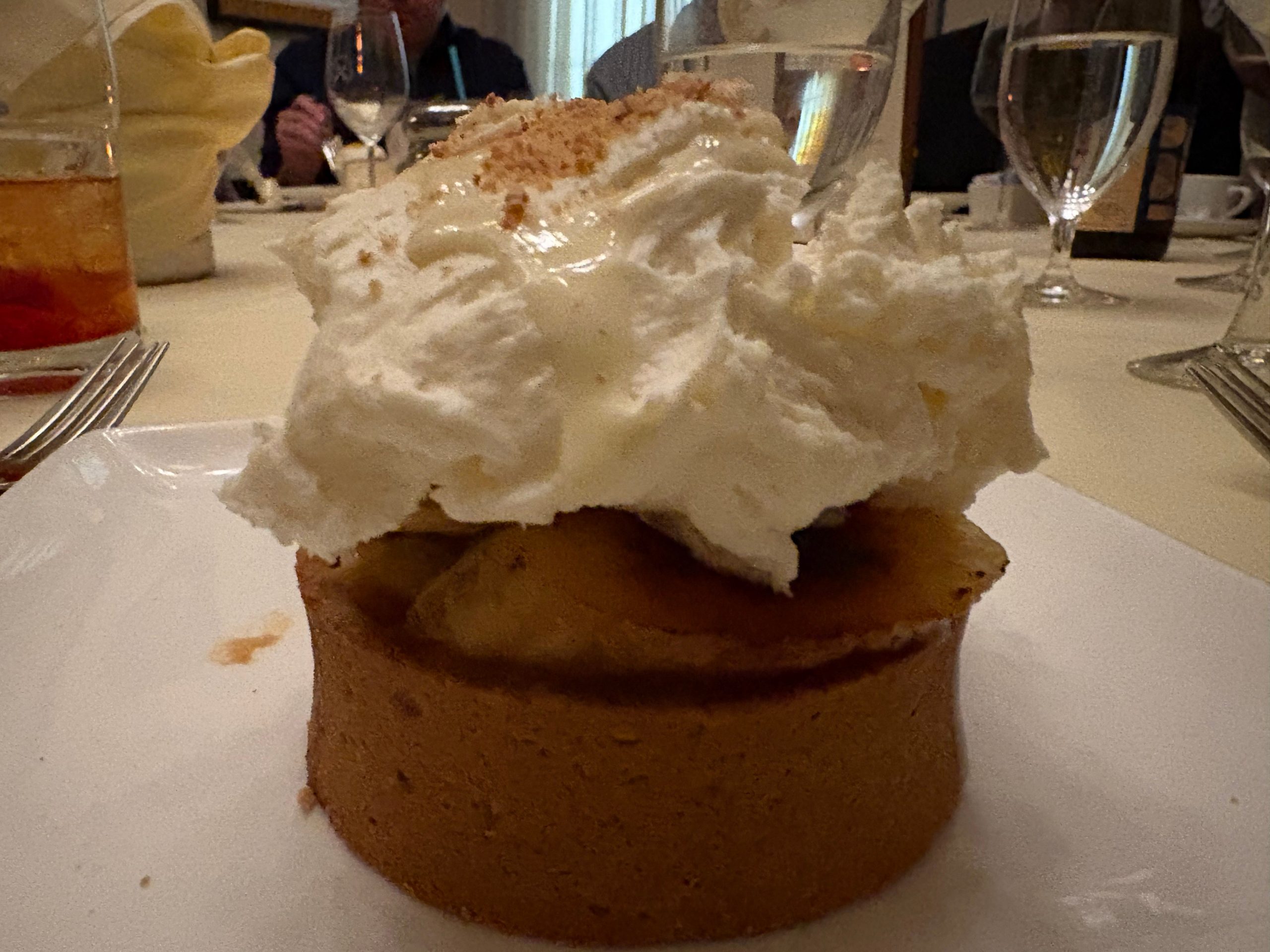 Banana cream pie from the Knife and Fork restaurant in Atlantic City